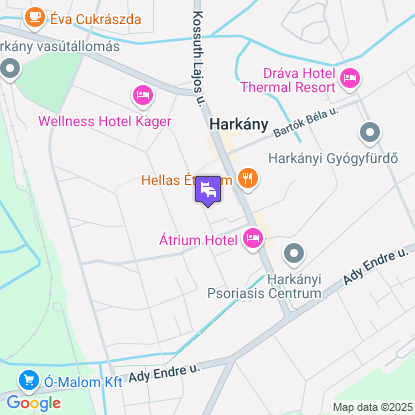Gere Apartmanház a térképen