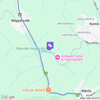 Zengő Zug a térképen